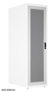 LANDE 36217647R/G-L PORTE ARRIERE GRILLAGEE pour rack 362, 396, 47U, larg.600, gris