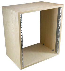 CANFORD ES4153512/A CAISSON RACK A POSER, 12U, prof.350mm, frêne