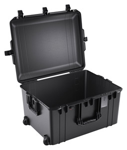 PELI 1637 AIR MALLE dim.internes 595x446x337mm, vide, roulettes, noir