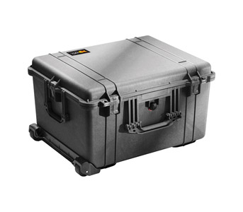 PELI 1620 PROTECTOR MALLE dim.internes 543x414x319mm, avec mousse, roulettes, noir