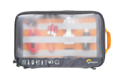 LOWEPRO GEARUP POUCHE LARGE POCHETTE DE TRANSPORT Série Green Line, dim.internes 25 x 6 x 16cm