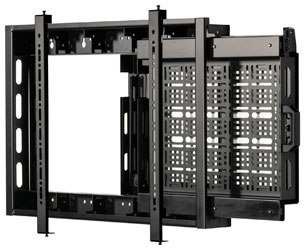 B-TECH BT7883 FIXATION ECRAN PLAT mur, plateau AV coulissant, jusqu'à VESA 600x400, noir