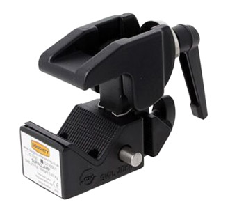 DOUGHTY G116001 SUPACLAMP pince avec coussinets en caoutchouc, noir