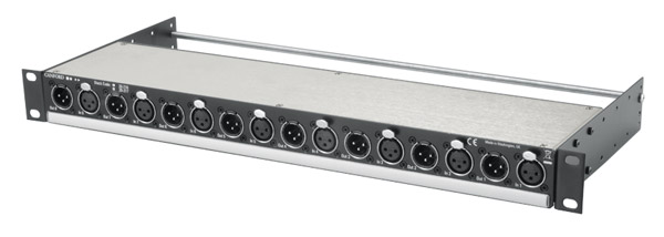 CANFORD ISOLATEUR DE LIGNE analogique, symétrique, entrée/sortie XLR, 10k ohms, 8 canaux, rackable
