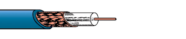 CANARE LV-61S CABLE bleu, 153m