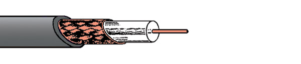 CANARE LV-61S CABLE gris, 153m
