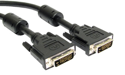 CORDON DVI-D-DVI-D liaison double, 2m