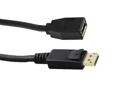 CORDON DISPLAYPORT mâle vers femelle, 2m