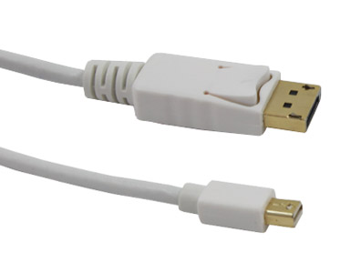 CORDON DISPLAYPORT mâle vers Mini DisplayPort mâle, 1m