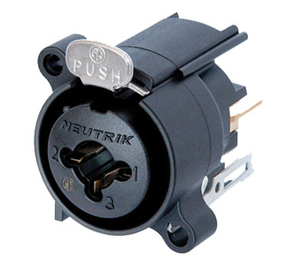 NEUTRIK NCJ6FA-V XLR combiné avec 3pts jack, sans coupure