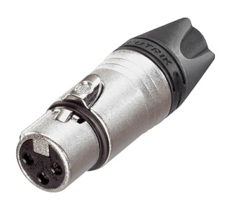 NEUTRIK NC3FXX-14-D XLR FICHE femelle, grand mandrin