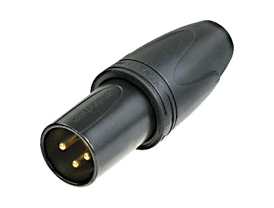 NEUTRIK NC3MXX-HD-B-D XLR FICHE MALE