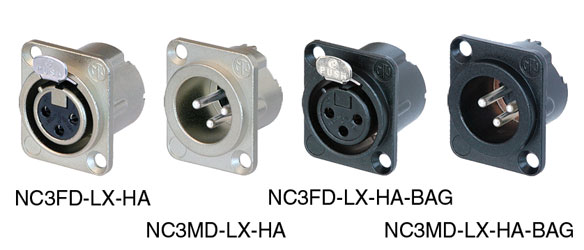 NEUTRIK NC3FD-LX-HA XLR EMBASE femelle, à sertir