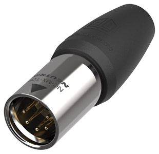 NEUTRIK NC5MX1-TOP-14 FICHE XLR mâle, contacts plaqués or, protection True Outdoor