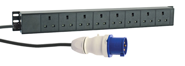 RPP XH8 MULTIPRISE 8x prises UK 32A