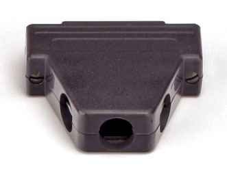 D-SUB 25pts CORPS EN PLASTIQUE trois entrées
