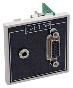 IKON EP-PC50J HDD15-HDD15/90 MODULE DE CONNEXION avec embase 3.5mm 3pts