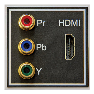 IKON EP-HDMI+CH HDMI MODULE DE CONNEXION avec trois RCA