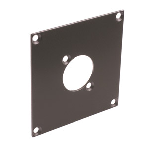 CANFORD PLAQUE DE CONNEXION MODULAIRE UNIVERSAL 1x découpe connecteur universal, gris foncé