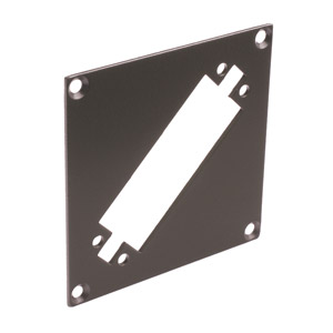 CANFORD PLAQUE DE CONNEXION MODULAIRE UNIVERSAL 1x découpe EDAC 56, gris foncé