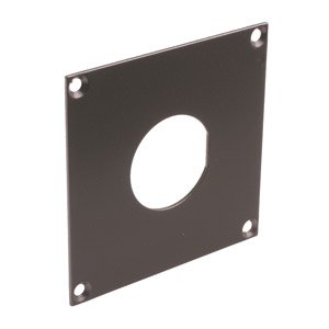 CANFORD PLAQUE DE CONNEXION MODULAIRE UNIVERSAL 1x découpe fiche Fischer triax DS/DSR, gris foncé