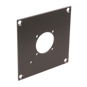 CANFORD PLAQUE DE CONNEXION MODULAIRE UNIVERSAL 1x découpe fiche Lemo fibre FXW/FMW, gris foncé