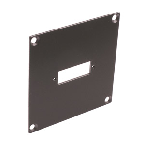 CANFORD PLAQUE DE CONNEXION MODULAIRE UNIVERSAL 1x découpe SC coupleur fibre optique, gris foncé