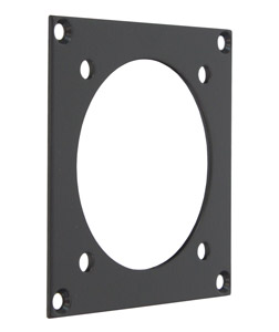 CANFORD PLAQUE DE CONNEXION MODULAIRE UNIVERSAL 1x Tourline54, noir