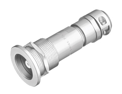 LEMO 3T TRIAX 14 EMBASE fixation par boulon avec serre-câble, PSA.3T.675.CTLY14S