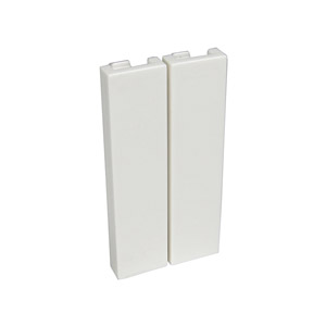 CANFORD CACHE AV économique, un quart de module, blanc (pack de 2)