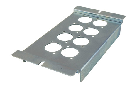 CANFORD PLAQUE DE BOITE DE SCENE pour 8 embases universelles