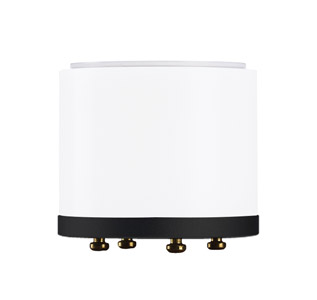 YELLOWTEX YT9904 litt 50/35 MODULE LED BLANC diam.51mm, haut.35mm, noir/blanc