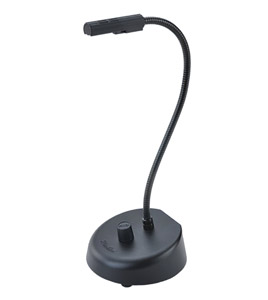 LITTLITE LW-12A-LED LAMPE COL DE CYGNE POUR TABLE 12", matrice LED, variateur, fixe, sans alim.