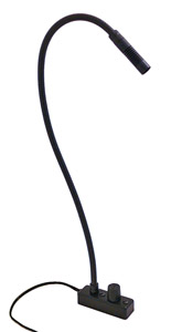 LITTLITE AN-TE24A-LED ANSER LAMPE COL DE CYGNE LED 24", fixation sur châssis, variateur, sans alim.