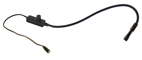 LITTLITE AN-EE24A-LED ANSER LAMPE COL DE CYGNE LED 24", fixation arrière, variateur, sans alim.