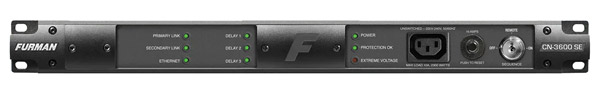 FURMAN CN-3600S-E CONDITIONNEUR DE PUISSANCE 16A, 8 sorties, on/off séquentiel