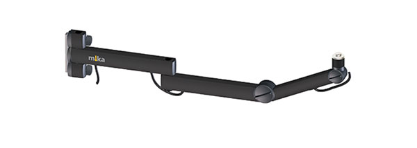 YELLOWTEC m!ka YT3206 MIC ARM TV bras micro sans connecteur, noir