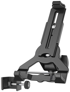 K&M 19765 PORTE TABLETTE pince pour poteau, plage de serrage 155-307mm, plastique biosourcé