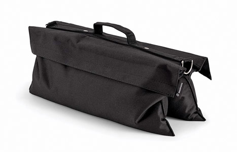 MANFROTTO G200-1 SAC A SABLE vide, pour stabilisation pieds/perches, charge max. 10kg, Medium, noir