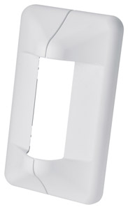 K&M 24463 CACHE pour support mural, blanc