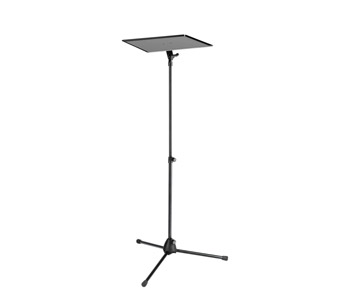 K&M 12155 PUPITRE pour sol, autonome, base trepied, plateau 400x290mm, haut.780-1290mm, noir