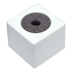 CANFORD BADGE DE MICRO carré, blanc, imprimé 4 couleurs, détails à spécifier