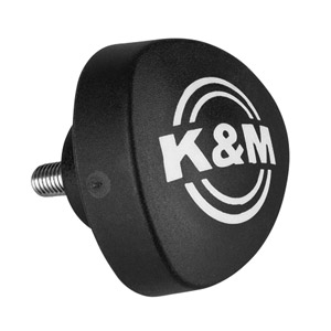 K&M 01-82-783-55 BOUTON DE SERRAGE M8 x 21/38mm, avec logo K&M