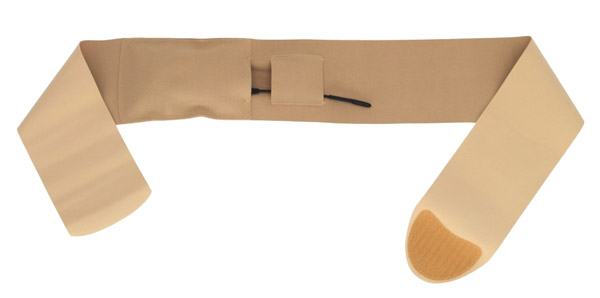 URSA STRAPS WAIST STRAP Medium, petite poche horizontale, 100cm, beige