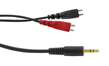 CANFORD CORDON pour casque HD480, double entrée, fiche 3.5mm, 2.5m