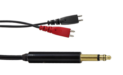 SENNHEISER 37974BSF pour casque HD480, double entrée, distribué, fiche GPO