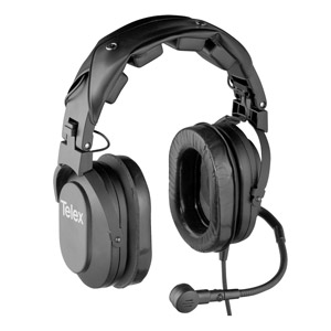 RTS HR-2 MICRO-CASQUE 300ohms, micro 150ohms, cordon droit, XLR4F