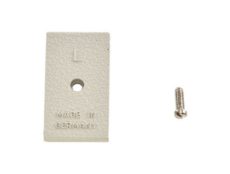 BEYERDYNAMIC 908421 CACHE DE JONCTION GAUCHE pour DT100/DT108/DT109, gris