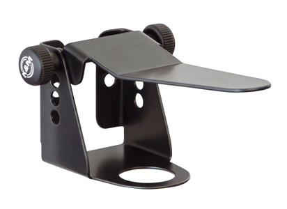 K&M 80398 PORTE DISTRIBUTEUR DESINFECTANT avec levier, pour support 80360, diam.28mm diameter, noir