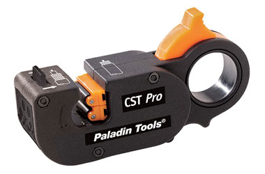 PALADIN 1282 CST-Pro DENUDEUR DE CÂBLE COAX avec cassette noire